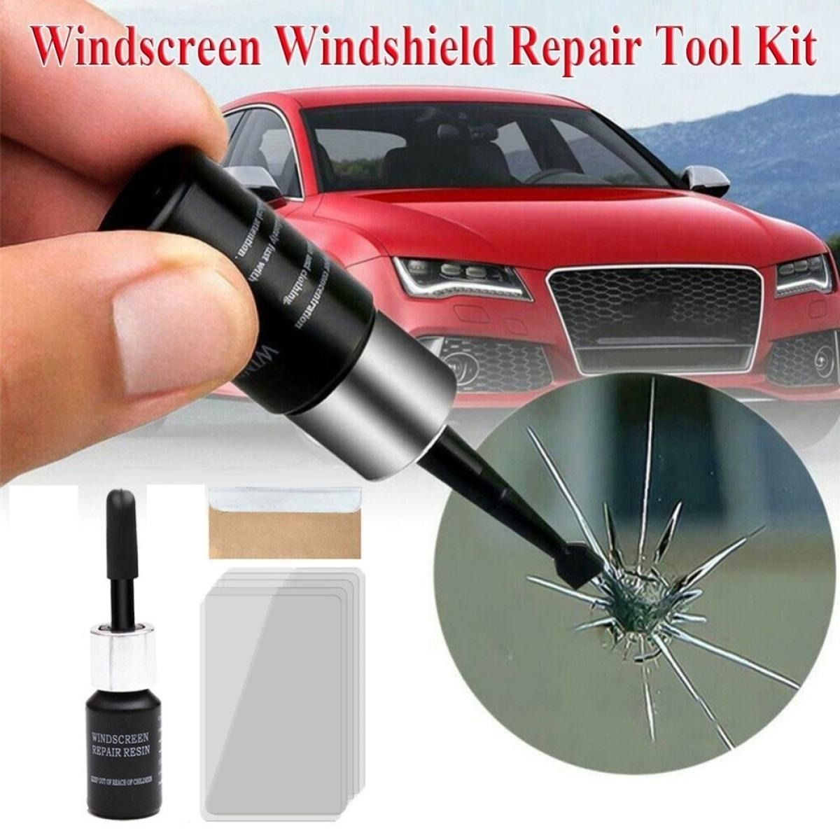 Windshield Repair Kit – DIY Car Glass Crack & Chip Repair