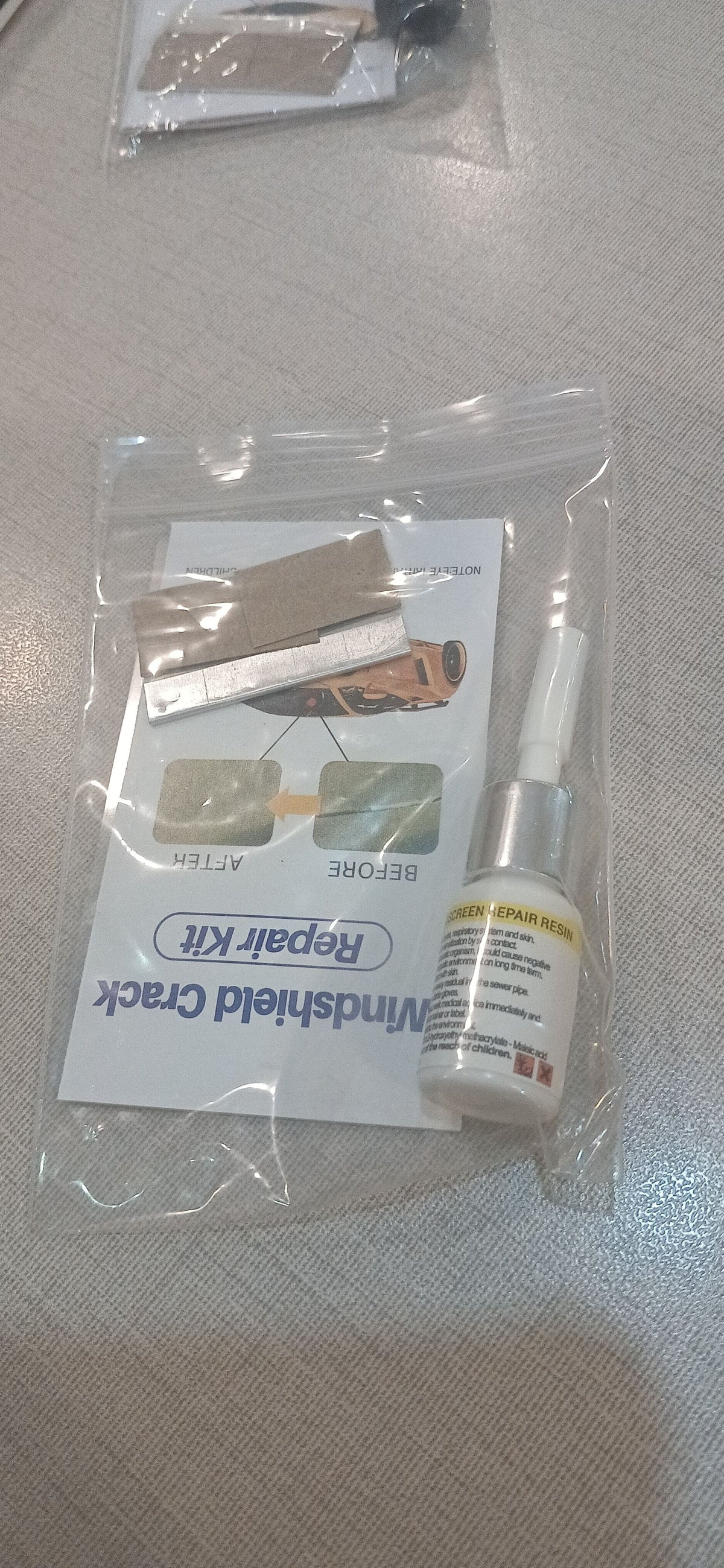 Windshield Repair Kit – DIY Car Glass Crack & Chip Repair