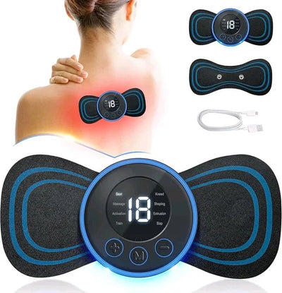 EMS Muscle Stimulator Belt – Electric Body Massager & Muscle Relaxation Device