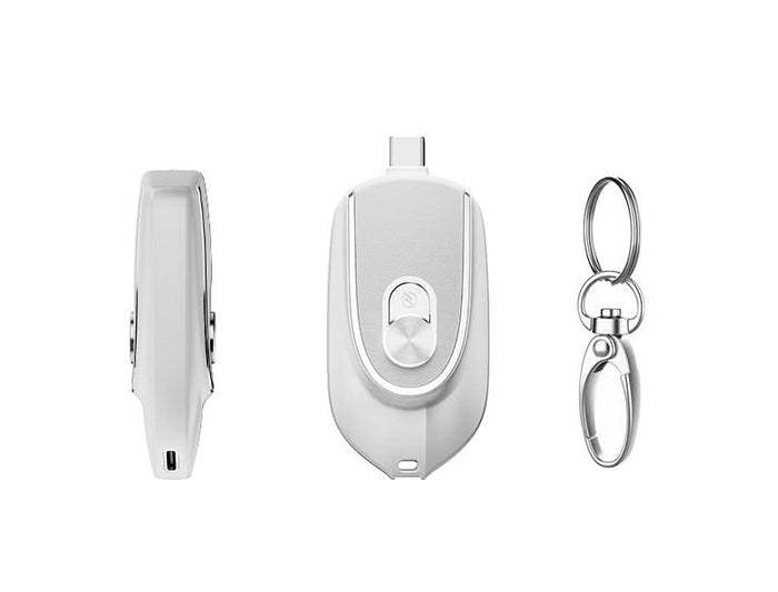Mini Portable Keychain Power Bank – Compact Emergency Mobile Charger