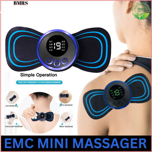EMS Muscle Stimulator Belt – Electric Body Massager & Muscle Relaxation Device