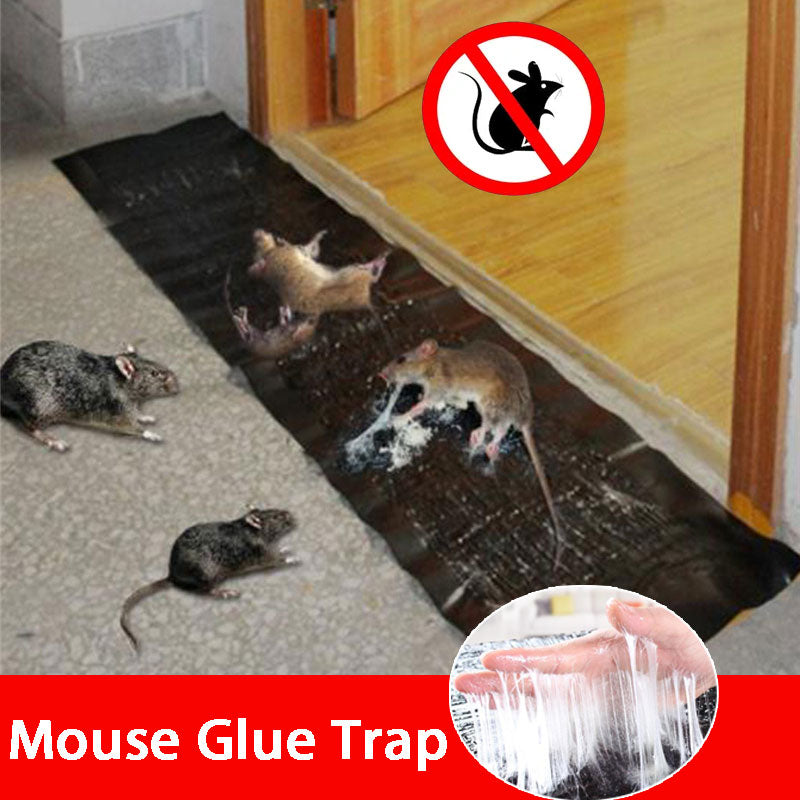 Strong Mouse Glue Trap | Sticky Rodent Catcher Board for Home, Kitchen, Shop & Warehouse